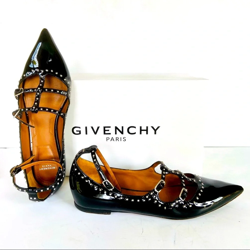 Givenchy black patent